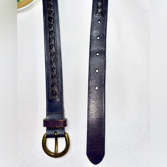 Talbots Genuine Leather Classic BELT - Picture 4 of 6